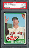 1965 Topps Baseball #385 Carl Yastrzemski Red Sox PSA 8 NM/MT oc 545321