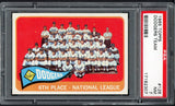 1965 Topps Baseball #126 Los Angeles Dodgers Team PSA 7 NM 545336