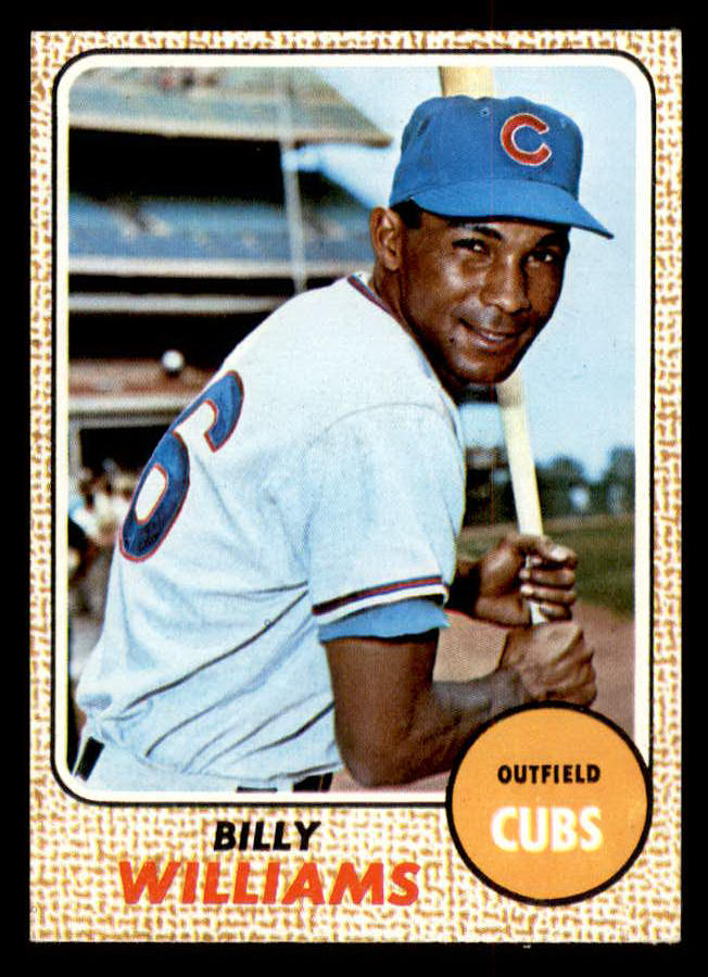 1968 Topps Baseball #037 Billy Williams Cubs NR-MT 545345