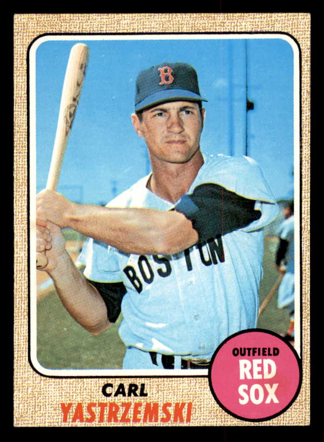 1968 Topps Baseball #250 Carl Yastrzemski Red Sox NR-MT 545347