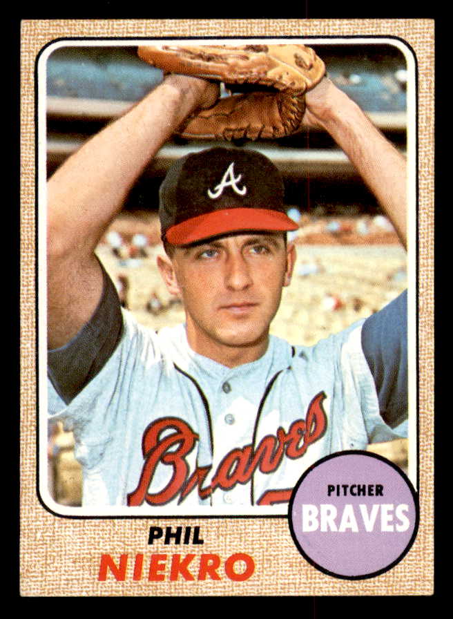 1968 Topps Baseball #257 Phil Niekro Braves NR-MT 545350