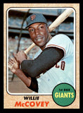 1968 Topps Baseball #290 Willie McCovey Giants NR-MT 545351