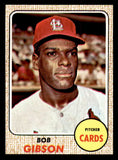1968 Topps Baseball #100 Bob Gibson Cardinals NR-MT 545352
