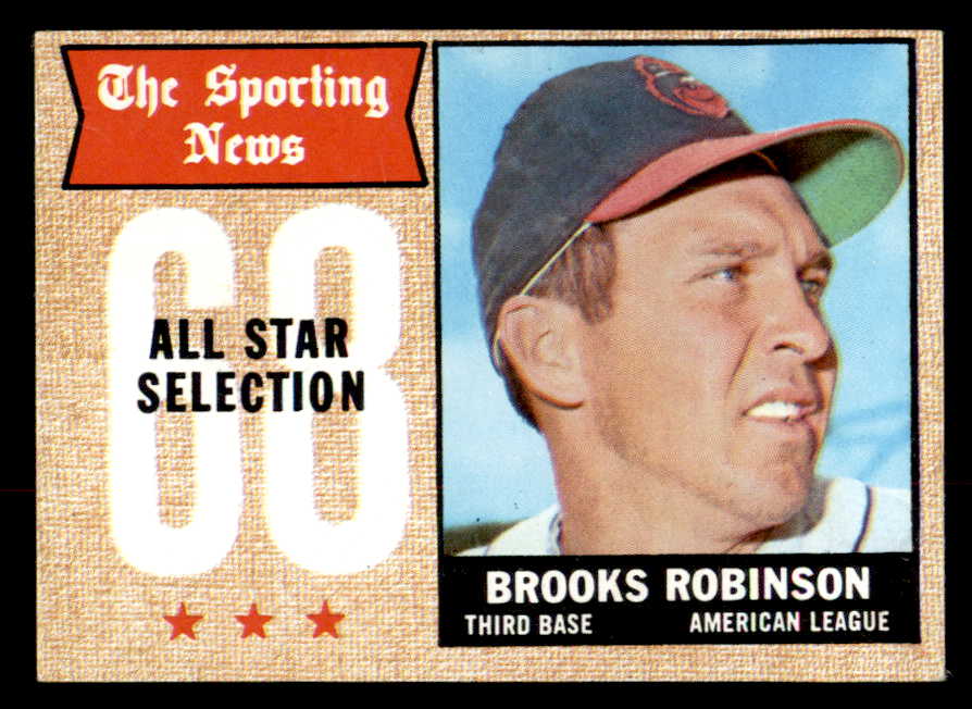 1968 Topps Baseball #365 Brooks Robinson A.S. Orioles NR-MT 545356