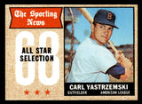 1968 Topps Baseball #369 Carl Yastrzemski A.S. Red Sox EX-MT 545357