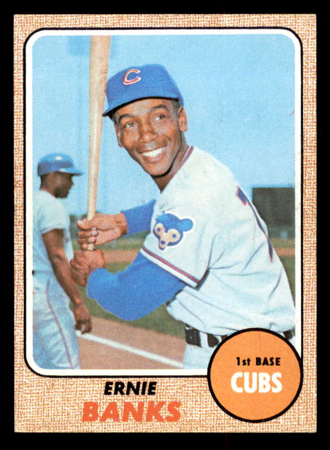 1968 Topps Baseball #355 Ernie Banks Cubs NR-MT 545364
