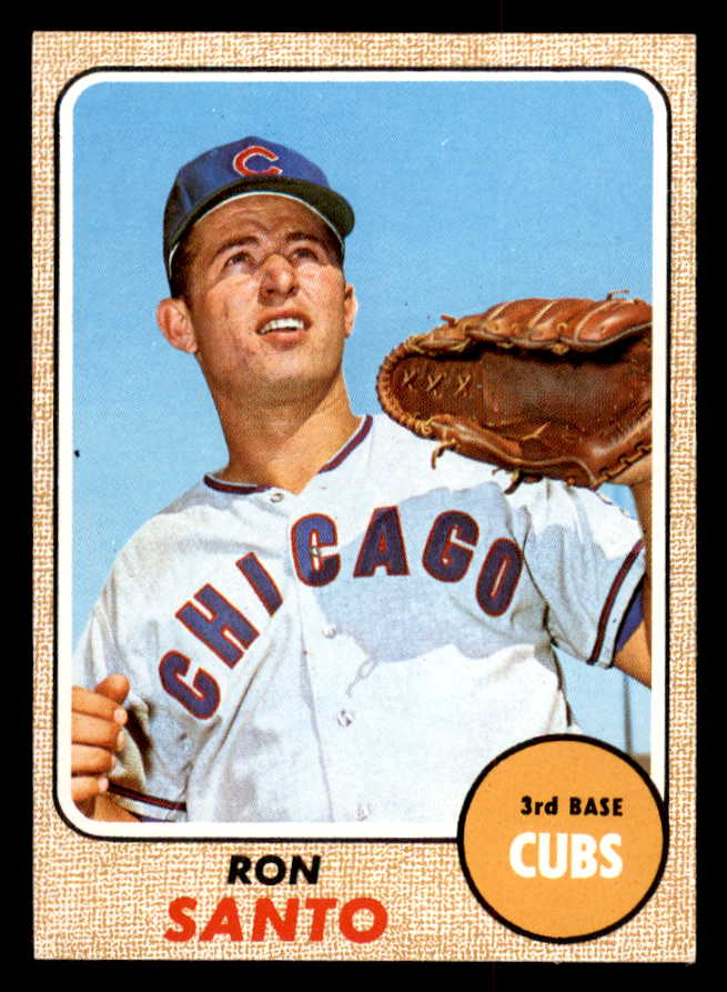 1968 Topps Baseball #235 Ron Santo Cubs NR-MT 545365