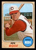 1968 Topps Baseball #230 Pete Rose Reds EX-MT 545367