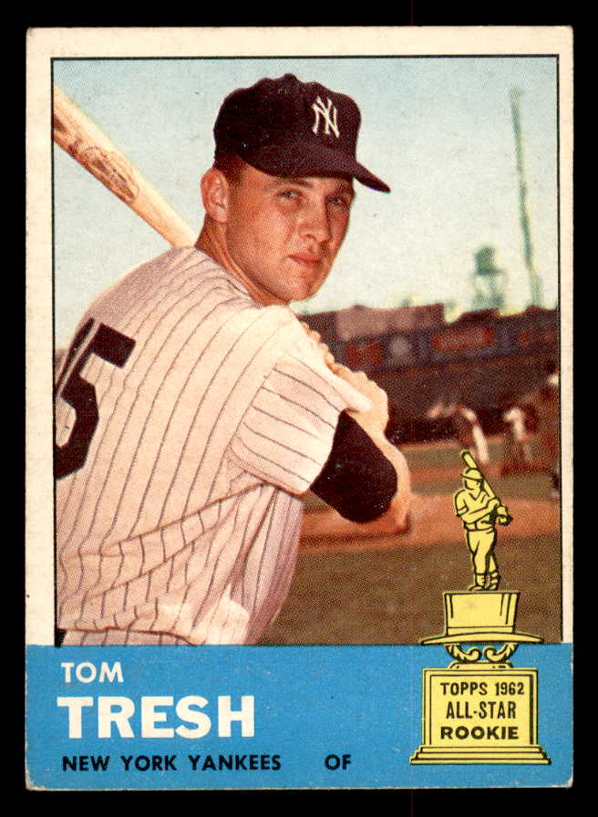 1963 Topps Baseball #470 Tom Tresh Yankees VG-EX 545369