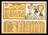 1963 Topps Baseball #470 Tom Tresh Yankees VG-EX 545369