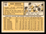 1963 Topps Baseball #400 Frank Robinson Reds EX+/EX-MT 545374