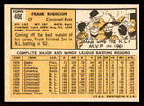 1963 Topps Baseball #400 Frank Robinson Reds EX-MT 545375
