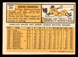 1963 Topps Baseball #345 Brooks Robinson Orioles VG-EX 545379