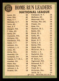 1967 Topps Baseball #244 N.L. Home Run Leaders Aaron Mays NR-MT 545382