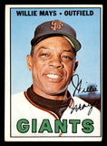 1967 Topps Baseball #200 Willie Mays Giants VG-EX 545394