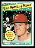1969 Topps Baseball #424 Pete Rose A.S. Reds EX-MT 545403