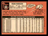 1969 Topps Baseball #250 Frank Robinson Orioles EX+/EX-MT 545404