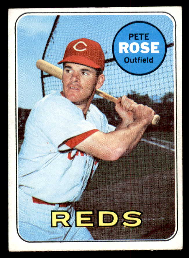 1969 Topps Baseball #120 Pete Rose Reds EX-MT 545406