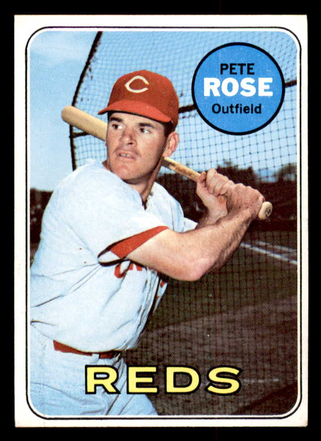 1969 Topps Baseball #120 Pete Rose Reds NR-MT 545408