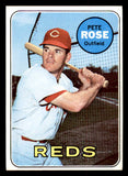 1969 Topps Baseball #120 Pete Rose Reds NR-MT 545408