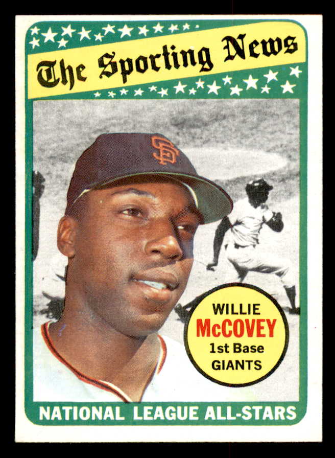 1969 Topps Baseball #416 Willie McCovey A.S. Giants NR-MT 545414