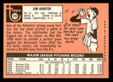 1969 Topps Baseball #235 Catfish Hunter A's EX-MT 545416
