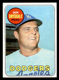 1969 Topps Baseball #400 Don Drysdale Dodgers EX-MT 545426