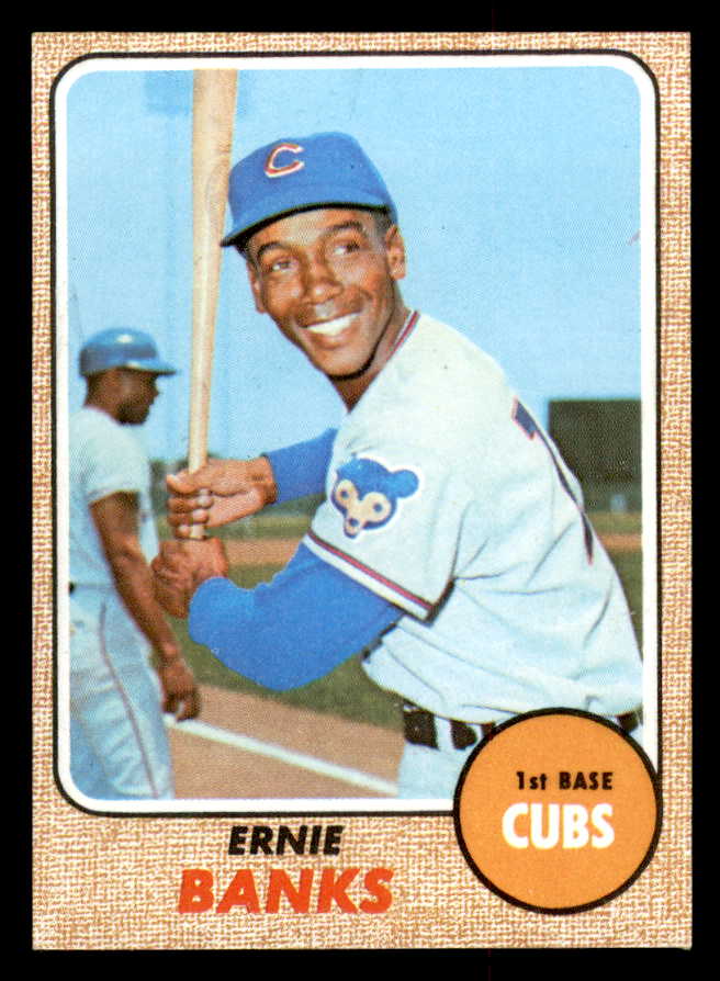 1968 Topps Baseball #355 Ernie Banks Cubs EX 545433