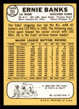 1968 Topps Baseball #355 Ernie Banks Cubs EX 545433