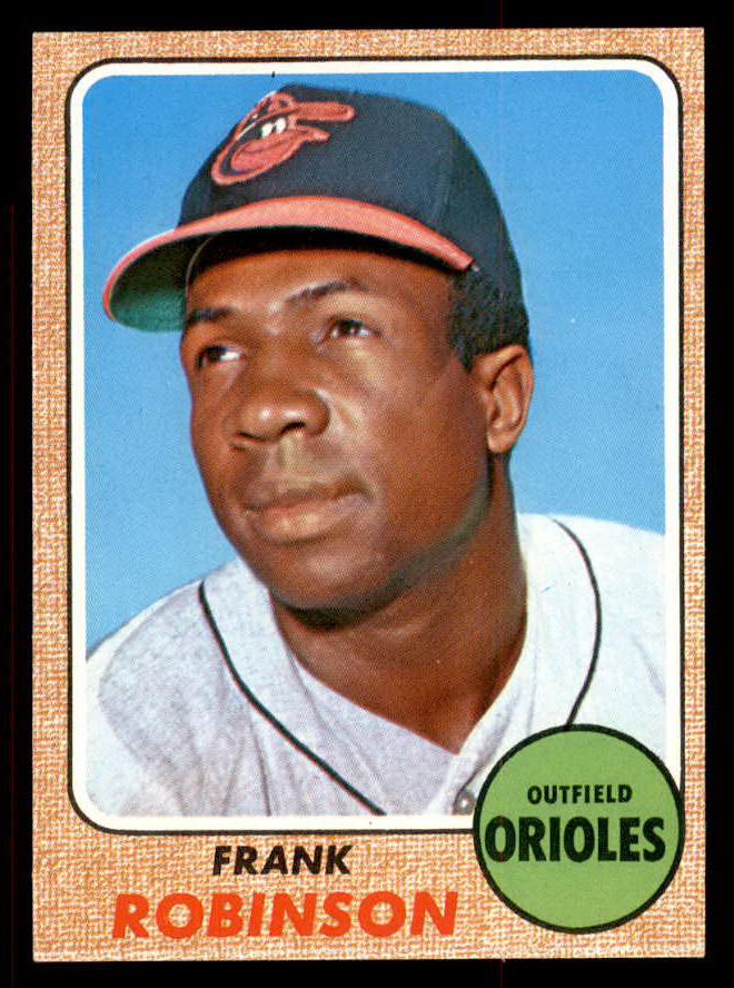 1968 Topps Baseball #500 Frank Robinson Orioles NR-MT 545435