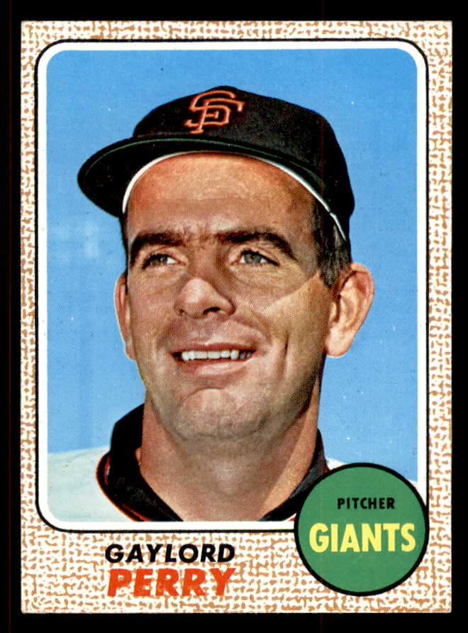 1968 Topps Baseball #085 Gaylord Perry Giants NR-MT 545436