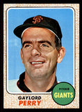 1968 Topps Baseball #085 Gaylord Perry Giants NR-MT 545436