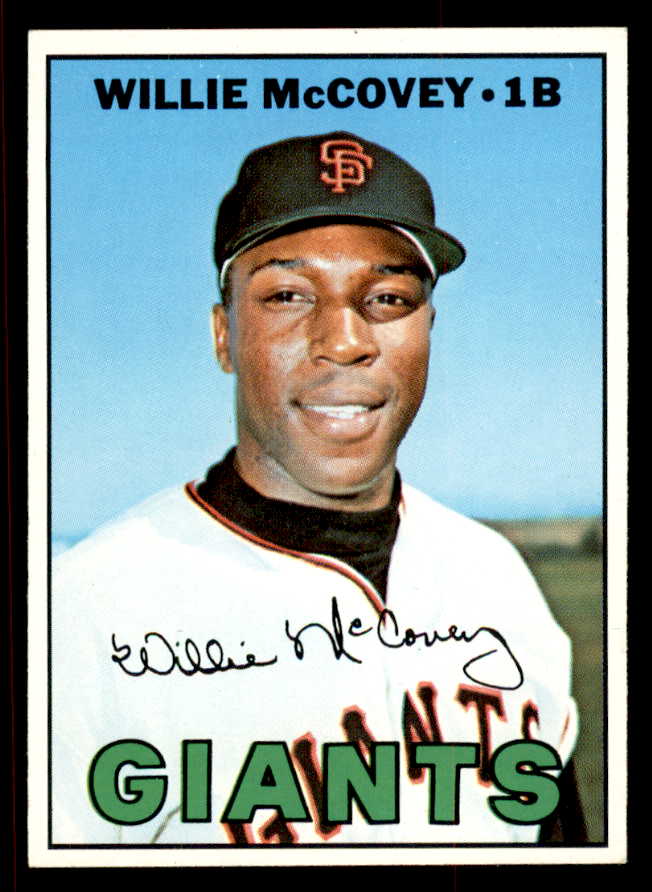 1967 Topps Baseball #480 Willie McCovey Giants NR-MT 545439