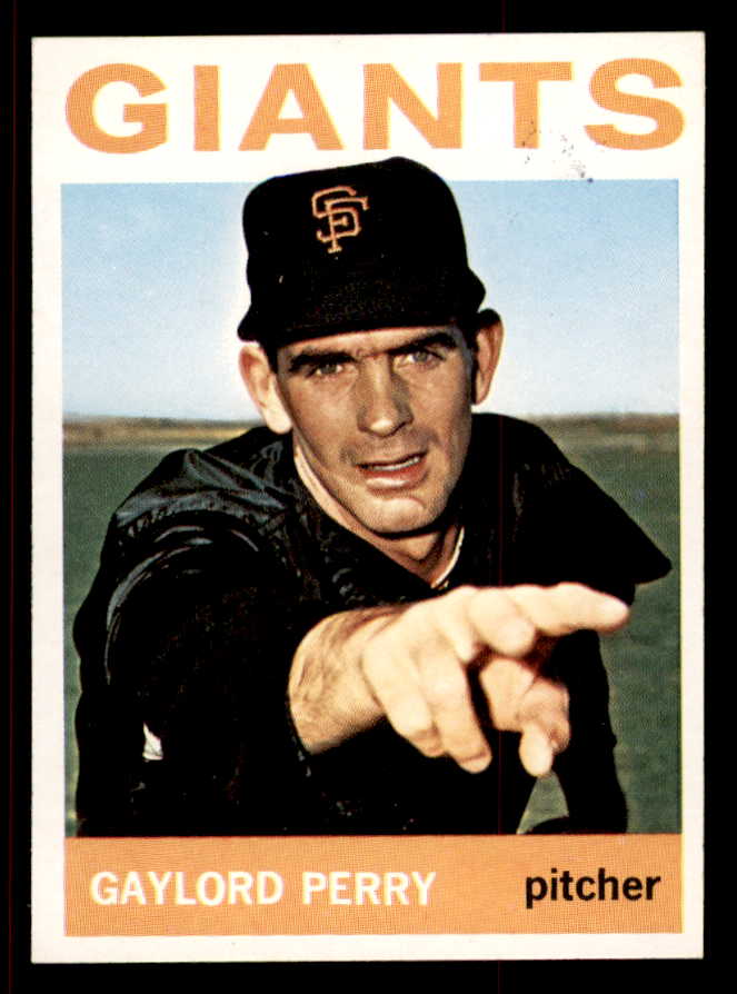 1964 Topps Baseball #468 Gaylord Perry Giants EX-MT/NR-MT 545444