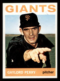 1964 Topps Baseball #468 Gaylord Perry Giants EX-MT/NR-MT 545444