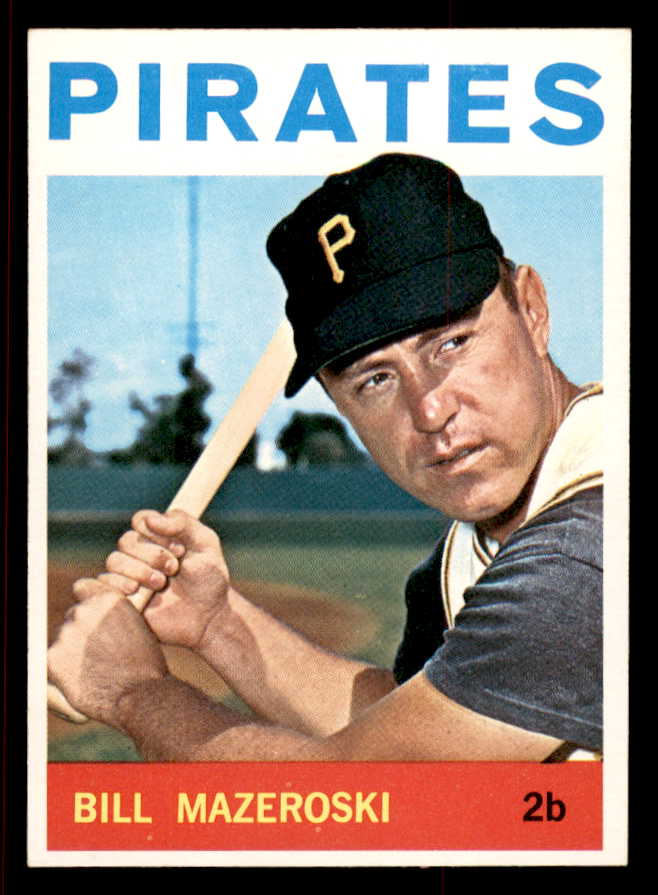 1964 Topps Baseball #570 Bill Mazeroski Pirates NR-MT 545448