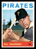 1964 Topps Baseball #570 Bill Mazeroski Pirates NR-MT 545448