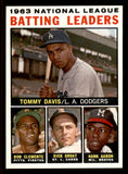 1964 Topps Baseball #007 N.L. Batting Leaders Clemente Aaron NR-MT 545456