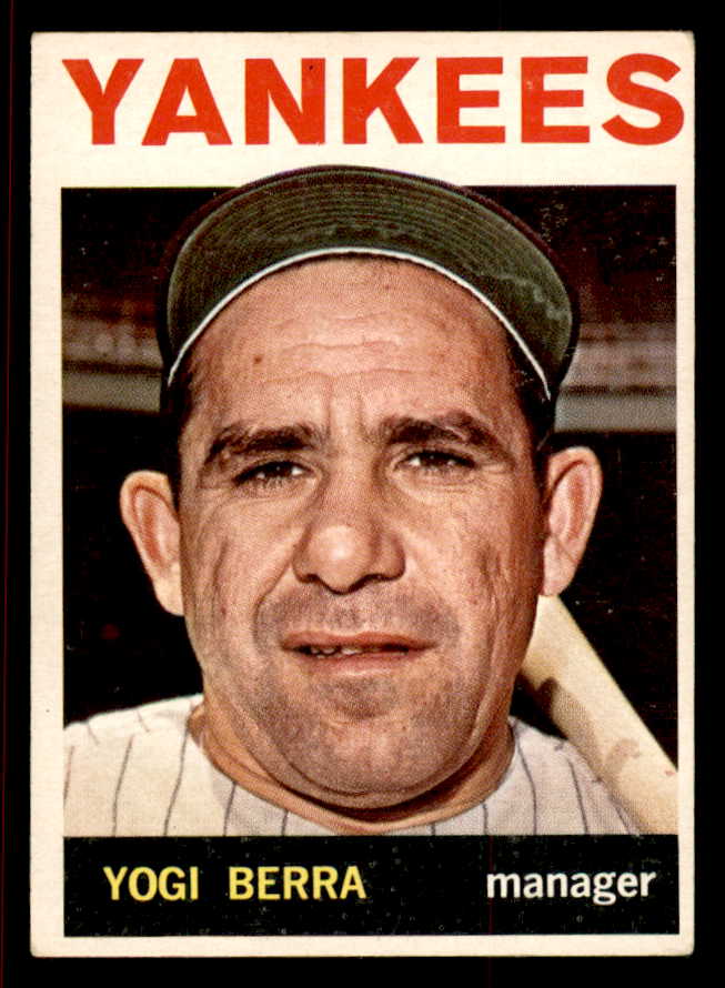 1964 Topps Baseball #021 Yogi Berra Yankees EX 545463