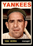 1964 Topps Baseball #021 Yogi Berra Yankees EX 545463