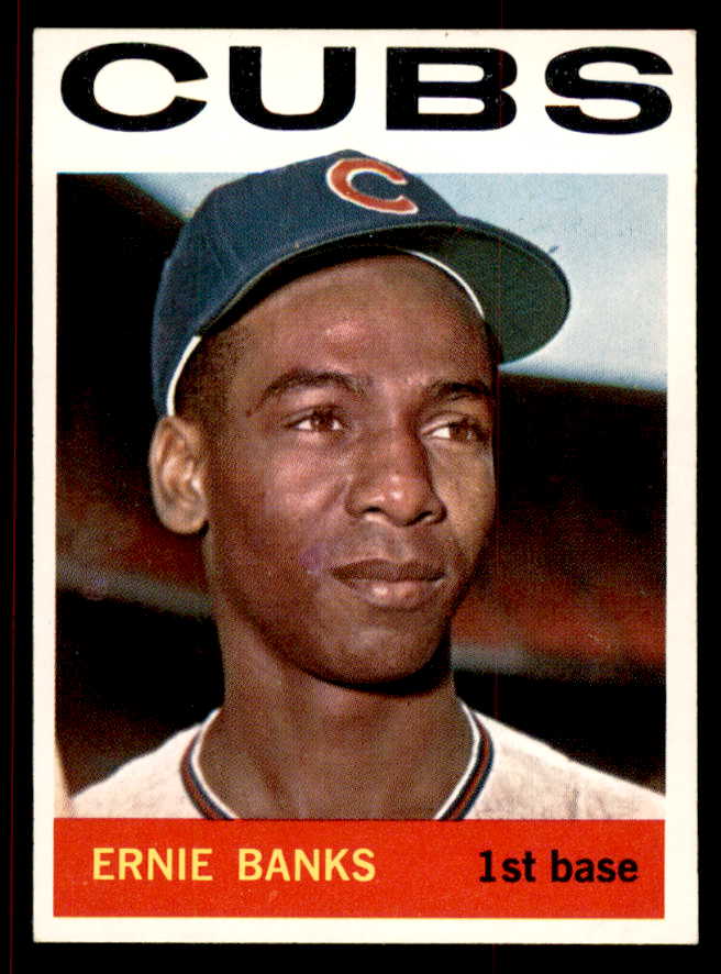 1964 Topps Baseball #055 Ernie Banks Cubs EX-MT/NR-MT 545466
