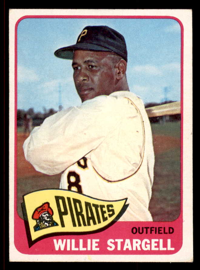 1965 Topps Baseball #377 Willie Stargell Pirates EX+/EX-MT 545480