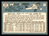 1965 Topps Baseball #377 Willie Stargell Pirates EX+/EX-MT 545480