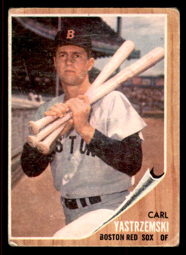1962 Topps Baseball #425 Carl Yastrzemski Red Sox VG 545483