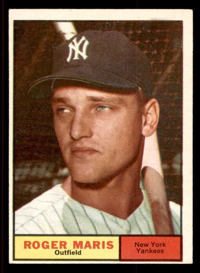 1961 Topps Baseball #002 Roger Maris Yankees VG-EX 545494
