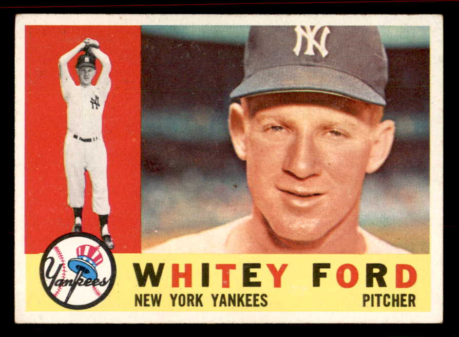 1960 Topps Baseball #035 Whitey Ford Yankees EX-MT 545502