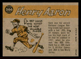 1960 Topps Baseball #566 Hank Aaron A.S. Braves EX-MT 545508