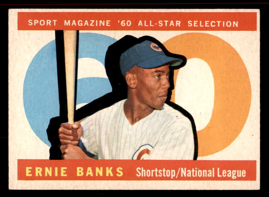 1960 Topps Baseball #560 Ernie Banks A.S. Cubs EX-MT 545509