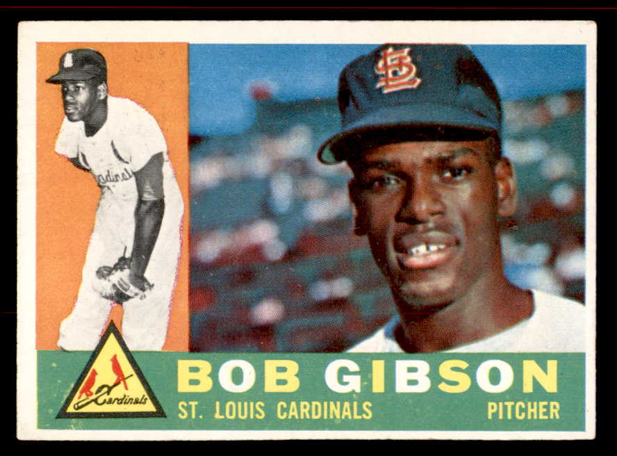 1960 Topps Baseball #073 Bob Gibson Cardinals EX-MT 545512