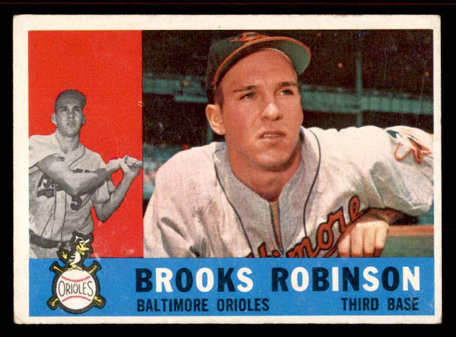 1960 Topps Baseball #028 Brooks Robinson Orioles VG-EX 545517